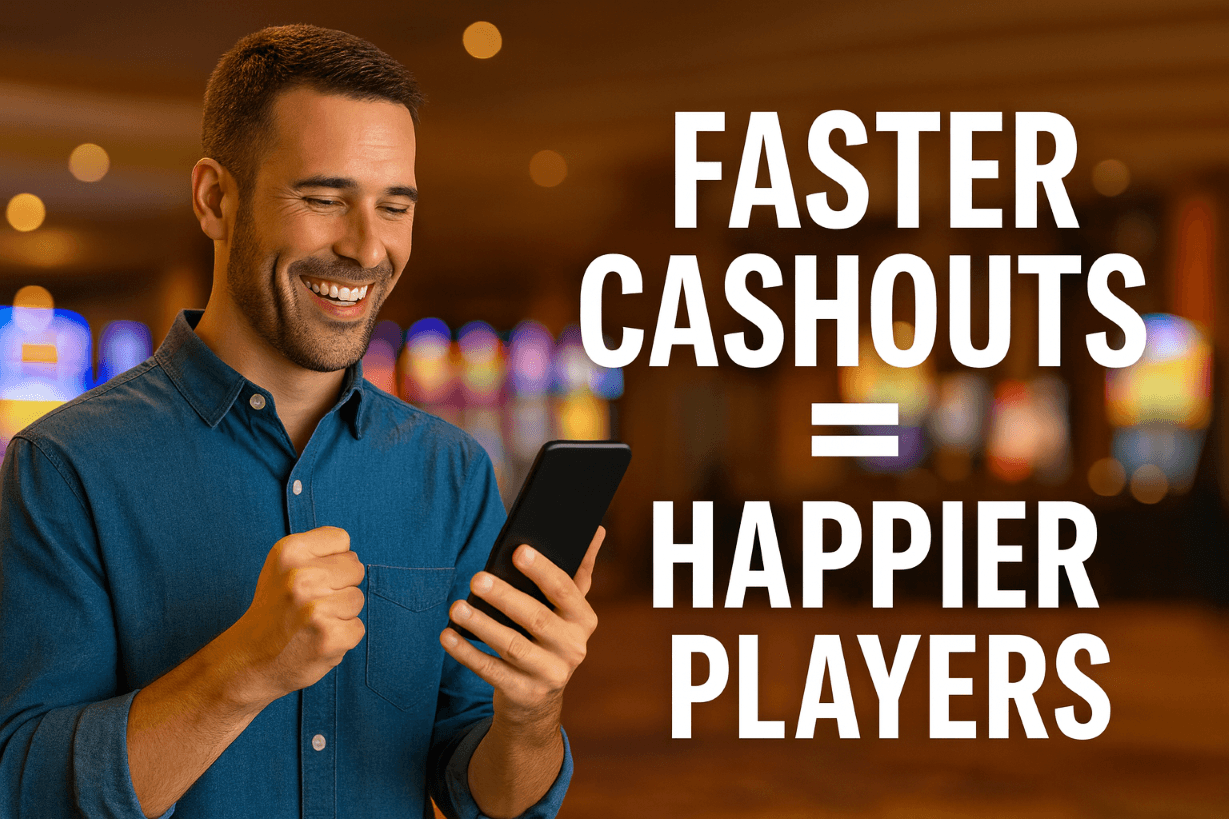 Faster cashout equal Happier Players